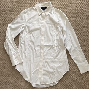 Express Elegant White Blouse